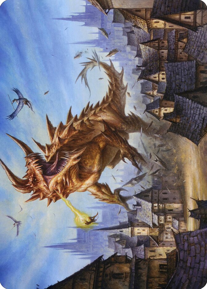 The Tarrasque // Tarrasque — Adventures in the Forgotten Realms Art Series (AAFR) #19