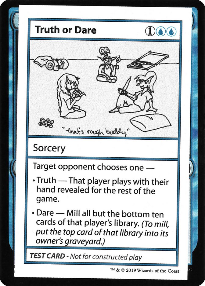 Truth or Dare — Mystery Booster Playtest Cards 2021 (CMB2) #32