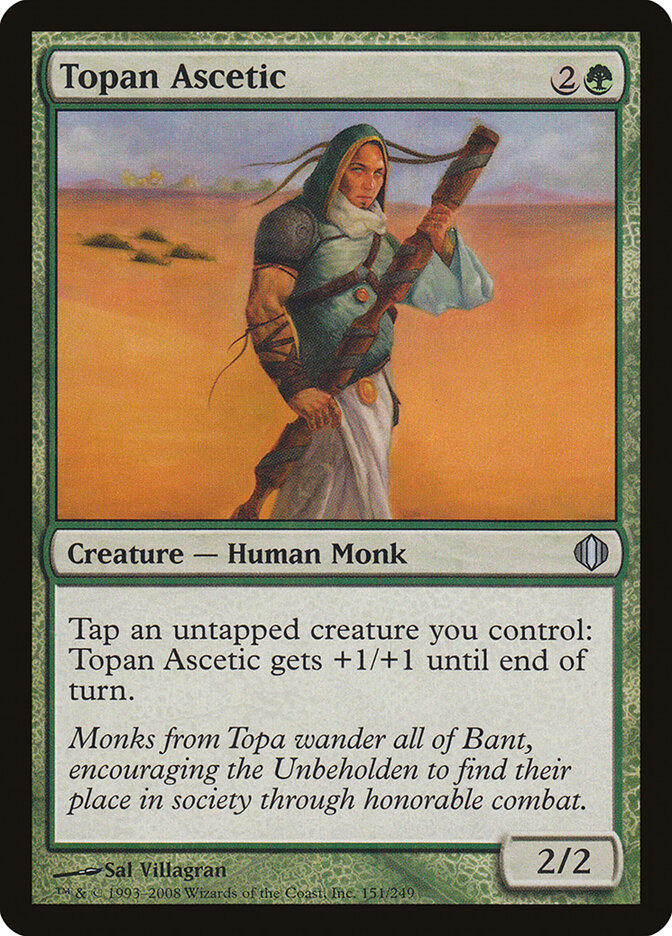 Topan Ascetic — Shards of Alara (ALA) #151