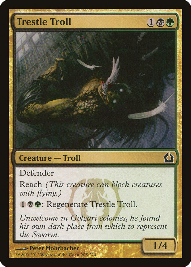 Trestle Troll — Return to Ravnica (RTR) #205