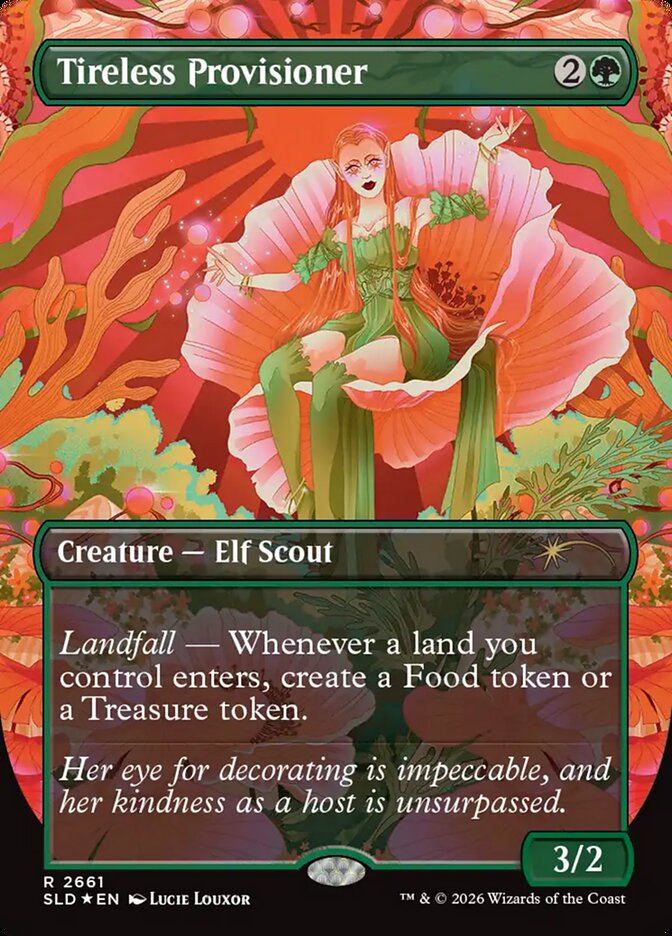 Tireless Provisioner — Secret Lair Drop (SLD) #2661