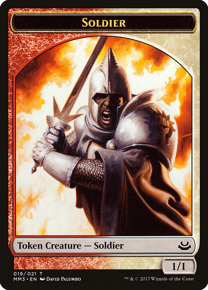 Soldier — Modern Masters 2017 Tokens (TMM3) #19