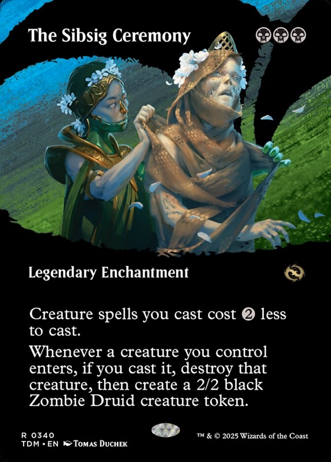The Sibsig Ceremony — Tarkir: Dragonstorm (TDM) #340