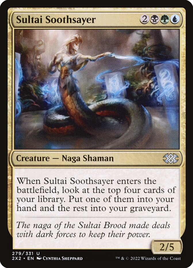 Sultai Soothsayer — Double Masters 2022 (2X2) #279
