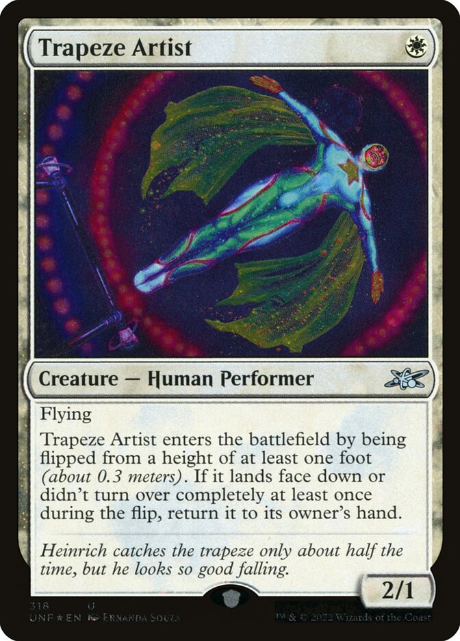 Trapeze Artist — Unfinity (UNF) #318
