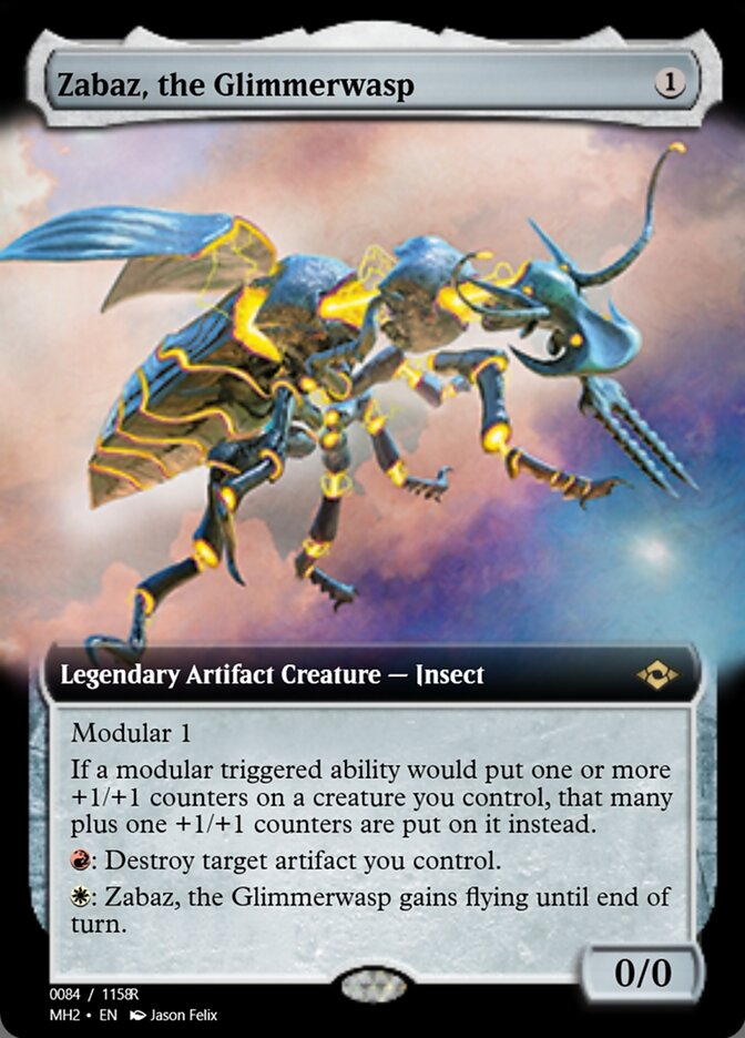 Zabaz, the Glimmerwasp — Magic Online Promos (PRM) #91369
