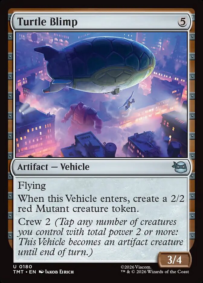 Turtle Blimp — Teenage Mutant Ninja Turtles (TMT) #180