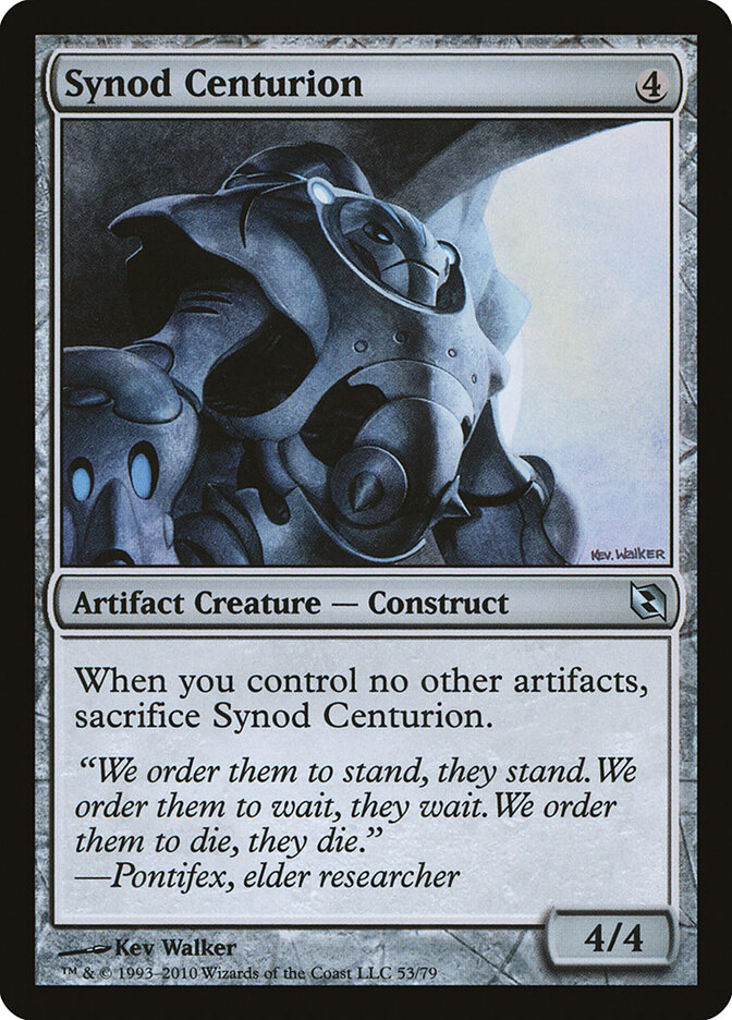 Synod Centurion — Duel Decks: Elspeth vs. Tezzeret (DDF) #53