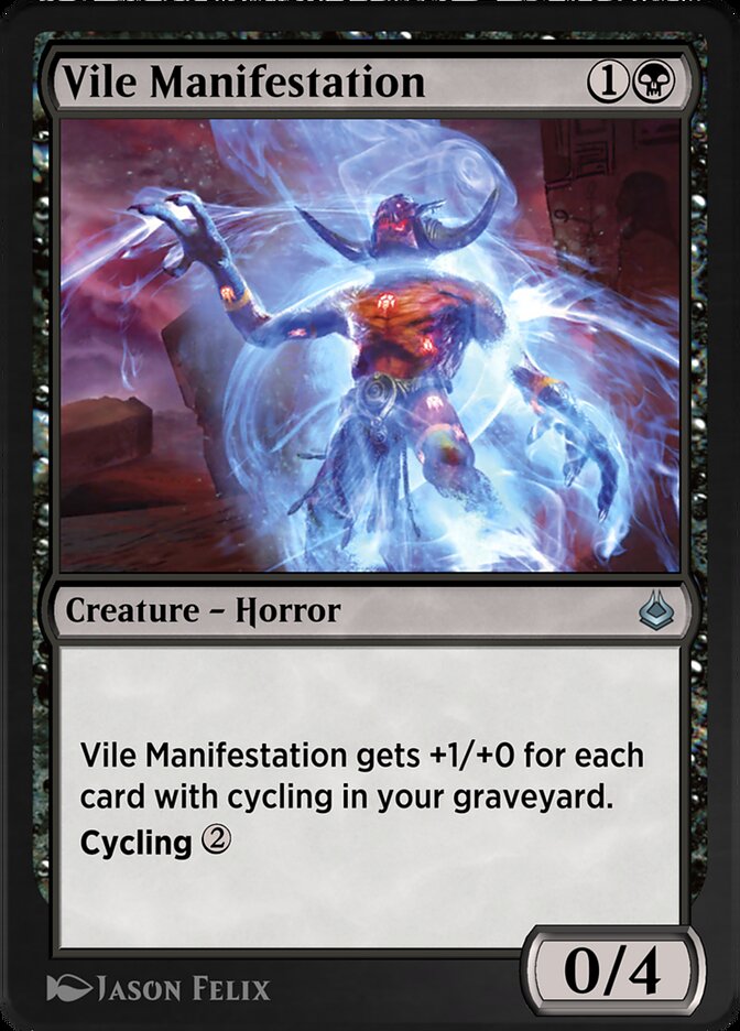 Vile Manifestation — Amonkhet Remastered (AKR) #132