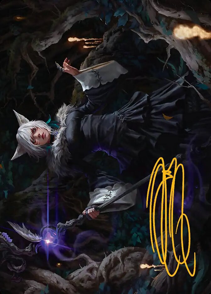 Y'shtola, Night's Blessed // Y'shtola, Night's Blessed — Final Fantasy Art Series (AFIN) #21