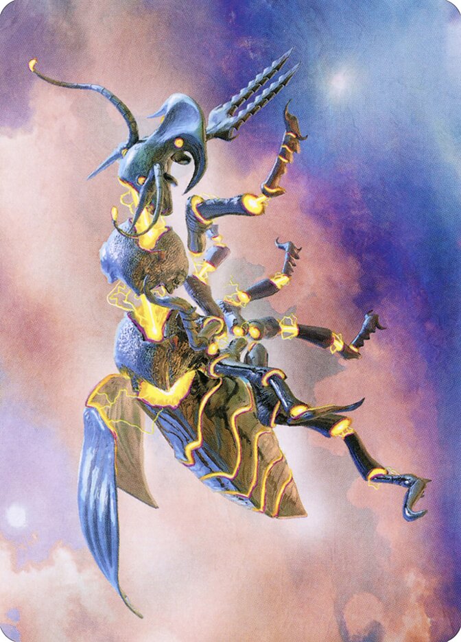 Zabaz, the Glimmerwasp // Zabaz, the Glimmerwasp — Modern Horizons 2 Art Series (AMH2) #65