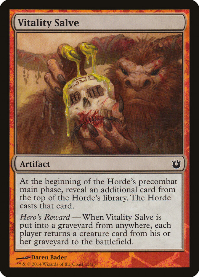Vitality Salve — Battle the Horde (TBTH) #15
