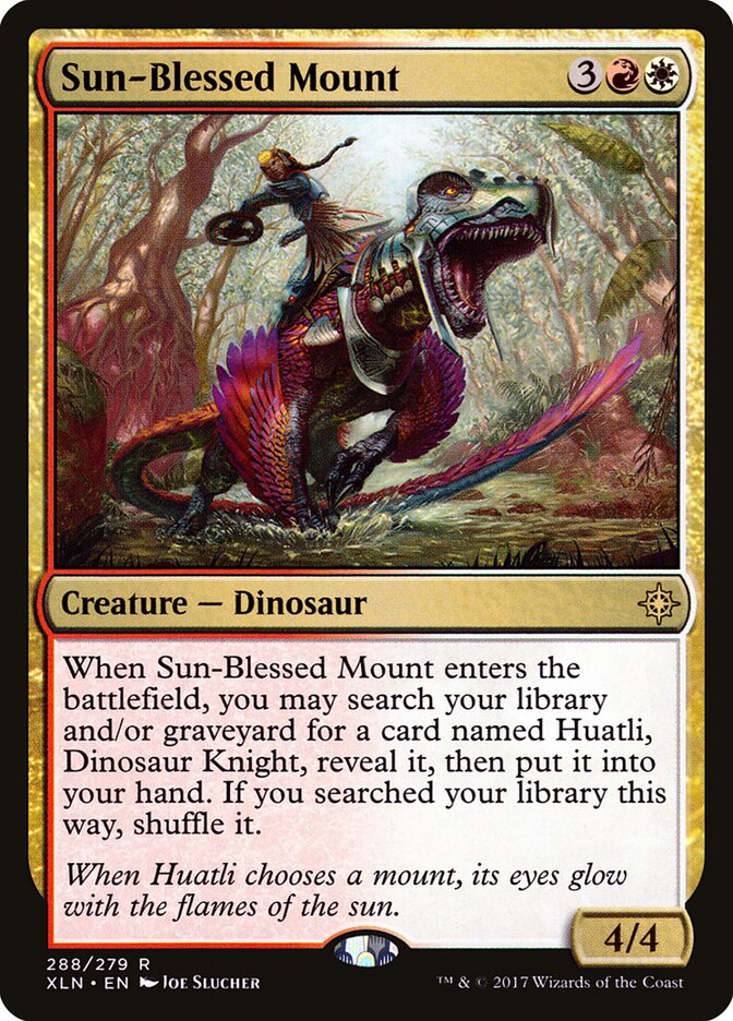 Sun-Blessed Mount — Ixalan (XLN) #288