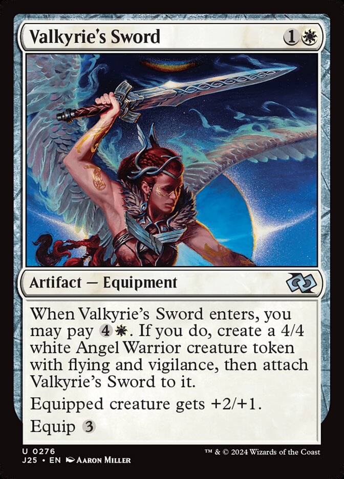 Valkyrie's Sword — Foundations Jumpstart (J25) #276