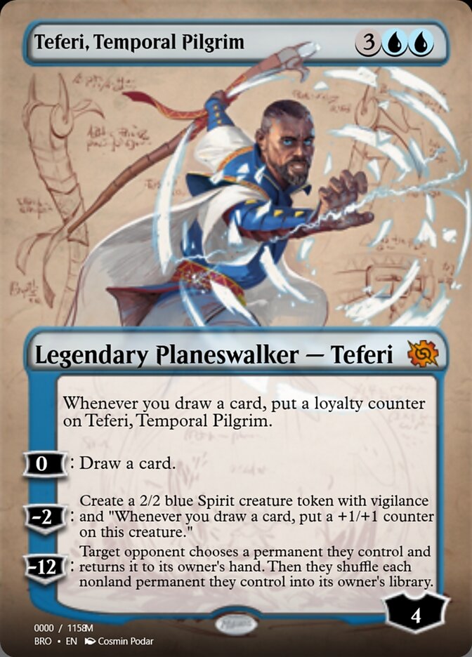 Teferi, Temporal Pilgrim — Magic Online Promos (PRM) #105610