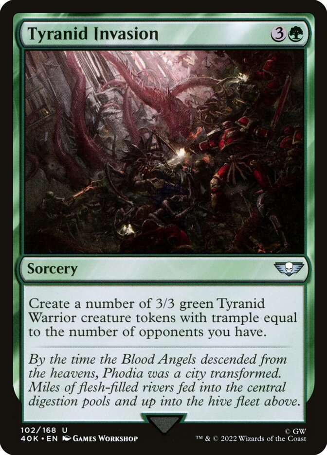 Tyranid Invasion — Warhammer 40,000 Commander (40K) #102