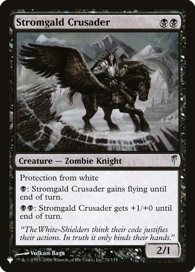 Stromgald Crusader — The List (PLST) #CSP-71