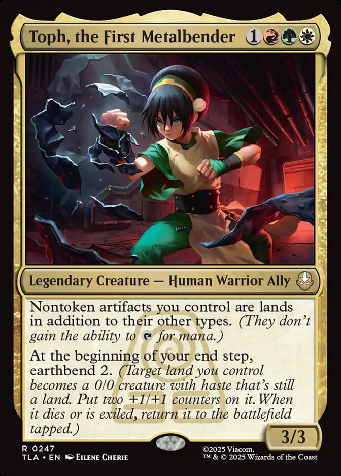 Toph, the First Metalbender — Avatar: The Last Airbender (TLA) #247