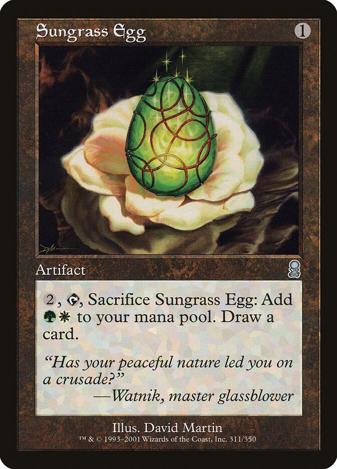 Sungrass Egg — Odyssey (ODY) #311