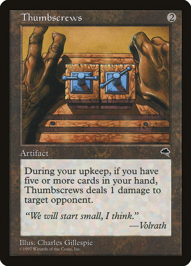 Thumbscrews — Tempest (TMP) #312
