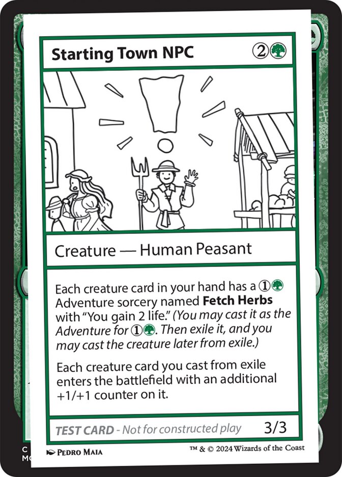 Starting Town NPC — Mystery Booster 2 (MB2) #585