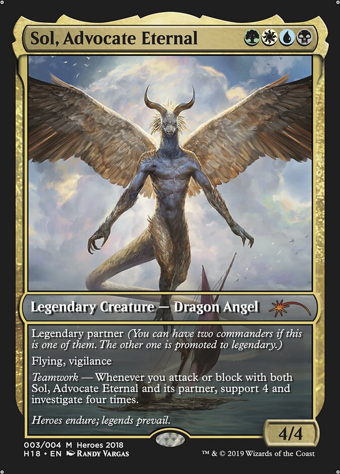 Sol, Advocate Eternal — 2018 Heroes of the Realm (PH18) #3