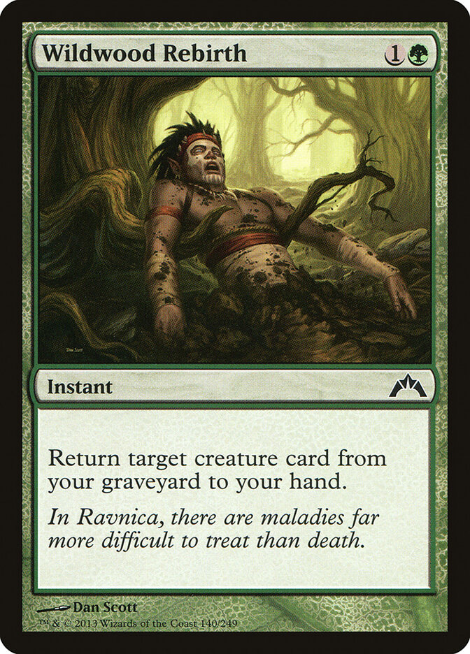 Wildwood Rebirth — Gatecrash (GTC) #140