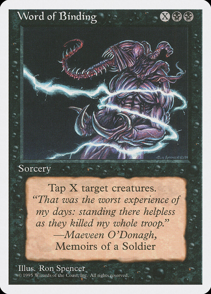 Word of Binding — Fourth Edition (4ED) #172