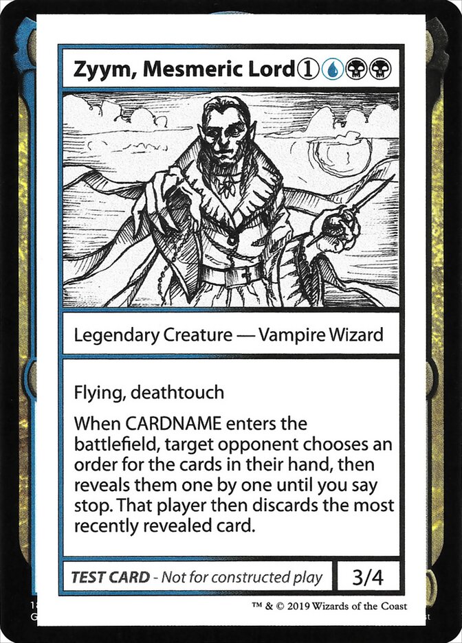 Zyym, Mesmeric Lord — Mystery Booster Playtest Cards 2021 (CMB2) #104