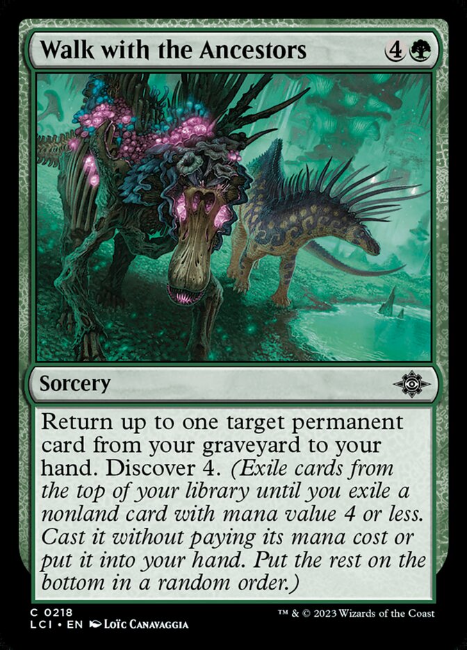 Walk with the Ancestors — The Lost Caverns of Ixalan (LCI) #218