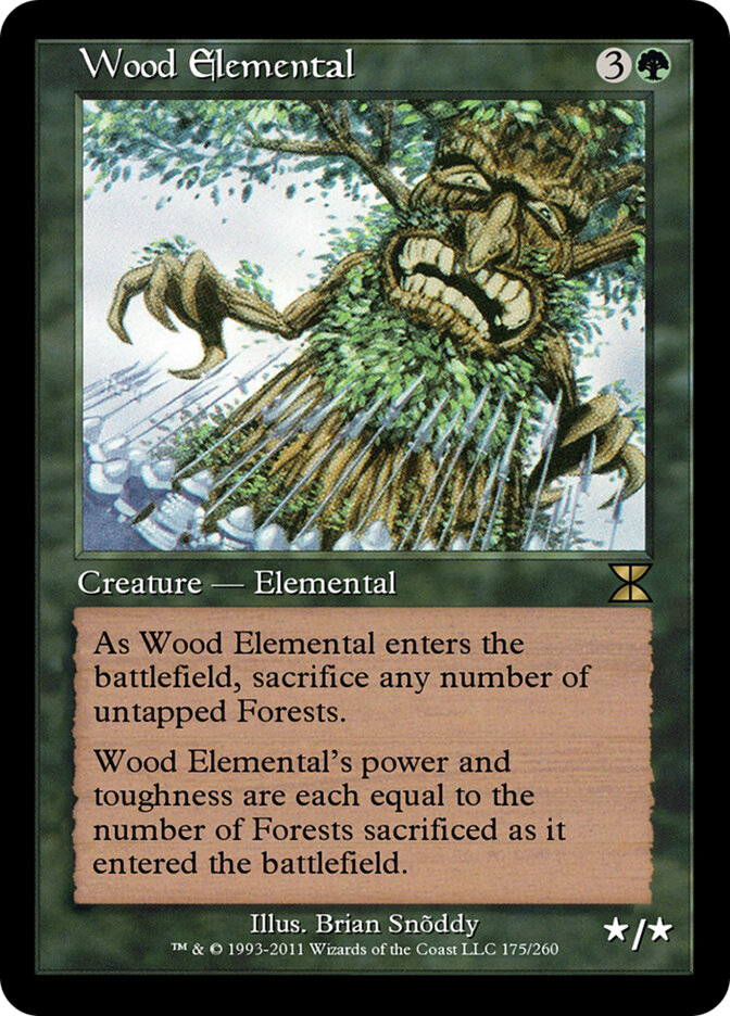 Wood Elemental — Masters Edition IV (ME4) #175