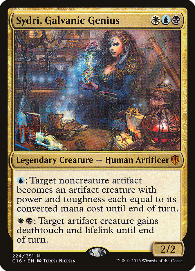 Sydri, Galvanic Genius — Commander 2016 (C16) #224