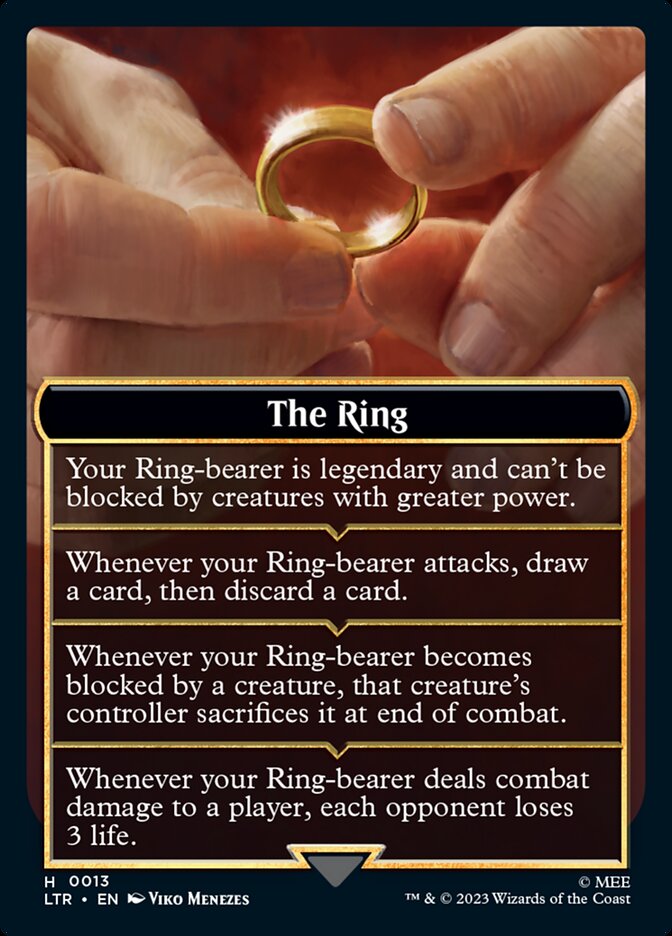 The Ring // The Ring Tempts You — Tales of Middle-earth Tokens (TLTR) #H13