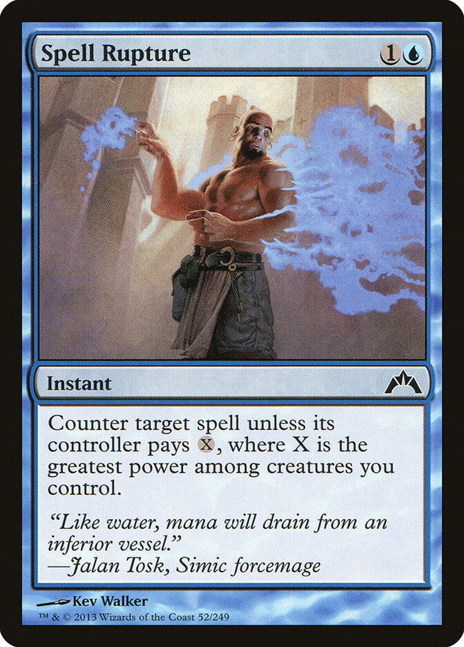 Spell Rupture — Gatecrash (GTC) #52