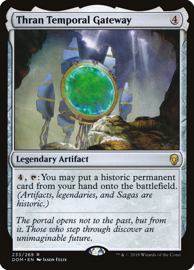 Thran Temporal Gateway — Dominaria (DOM) #233