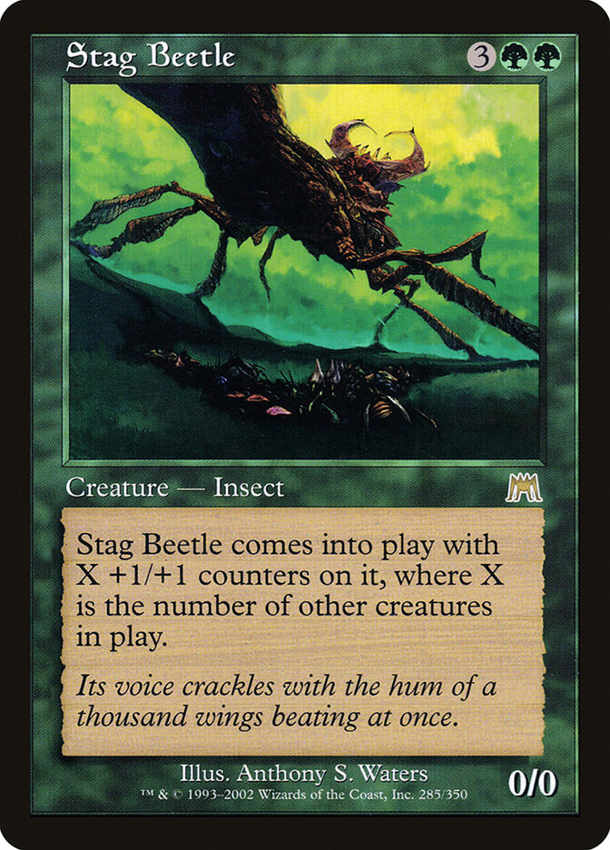 Stag Beetle — Onslaught (ONS) #285