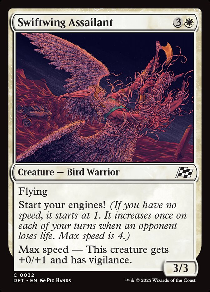 Swiftwing Assailant — Aetherdrift (DFT) #32