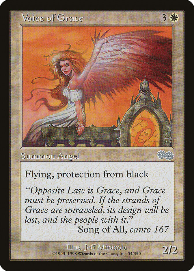 Voice of Grace — Urza's Saga (USG) #54