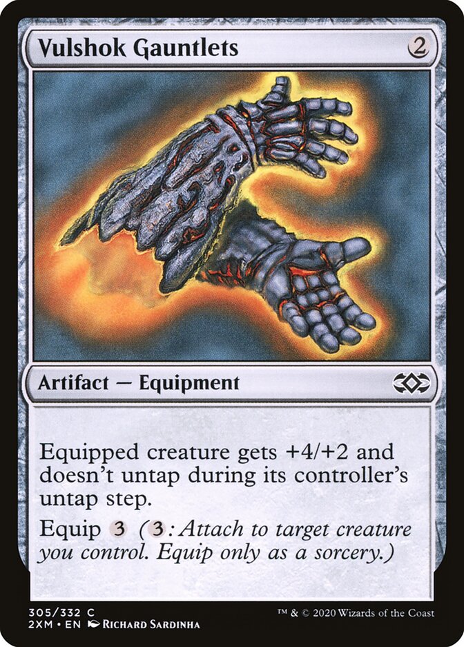 Vulshok Gauntlets — Double Masters (2XM) #305