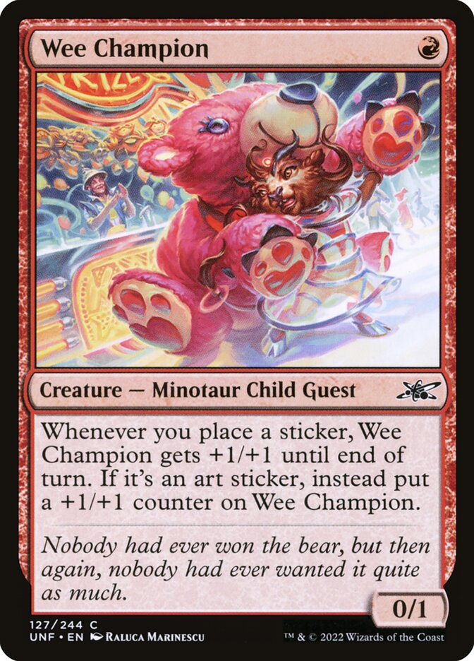 Wee Champion — Unfinity (UNF) #127