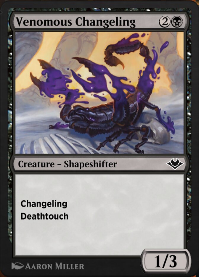 Venomous Changeling — Jumpstart: Historic Horizons (J21) #400
