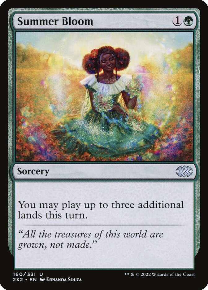Summer Bloom — Double Masters 2022 (2X2) #160
