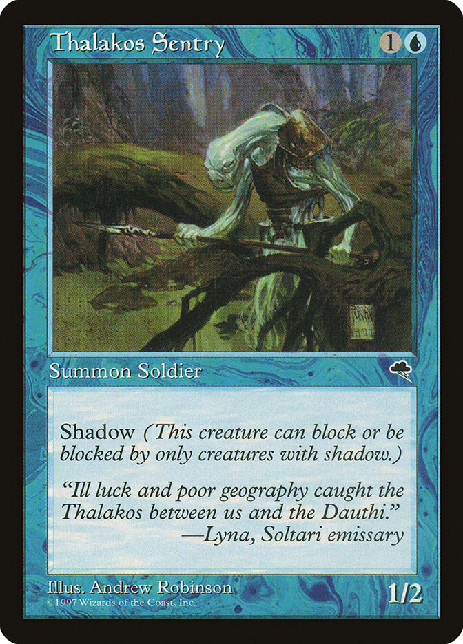 Thalakos Sentry — Tempest (TMP) #95