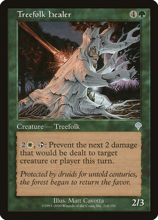 Treefolk Healer — Invasion (INV) #218
