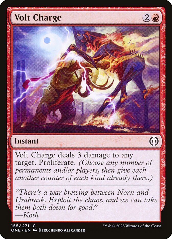 Volt Charge — Phyrexia: All Will Be One (ONE) #155