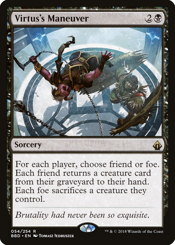 Virtus's Maneuver — Battlebond (BBD) #54