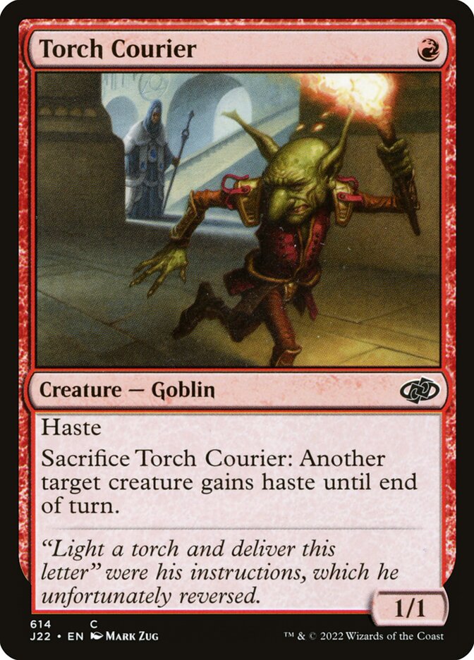 Torch Courier — Jumpstart 2022 (J22) #614