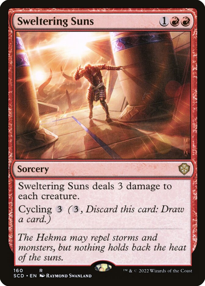 Sweltering Suns — Starter Commander Decks (SCD) #160