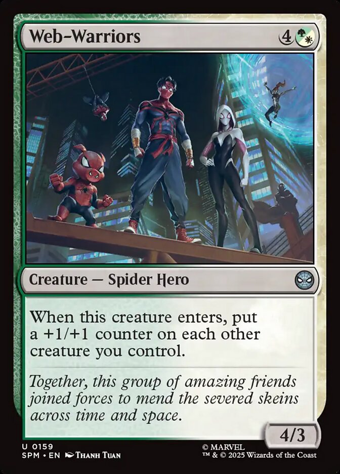 Web-Warriors — Marvel's Spider-Man (SPM) #159