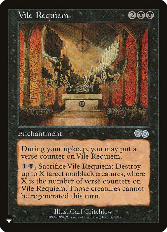 Vile Requiem — The List (PLST) #USG-167